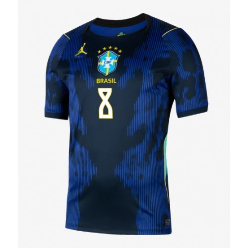 Brasilien Bruno Guimaraes #8 Replika Bortatröja VM 2026 Kortärmad
